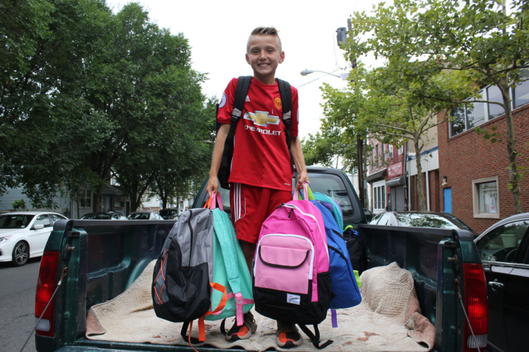 Bordentown student donates backpacks to Boys and Girls Club of Trenton