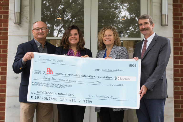 Lawrence Township Education Foundation receives $65K