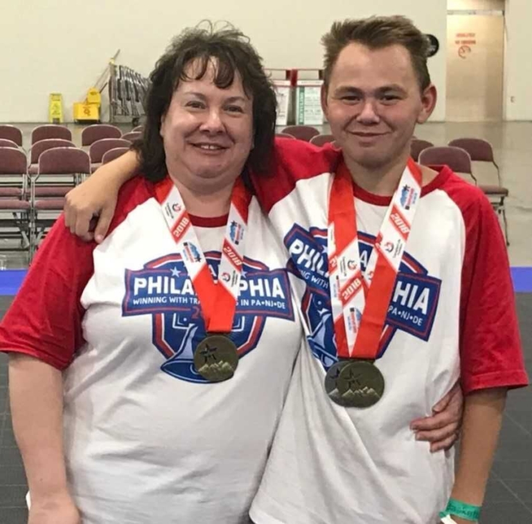 Hamilton mother and son win gold at Transplant Games