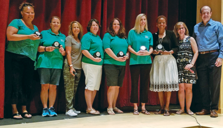 Bordentown Regional School District staff honored for 20 years of service
