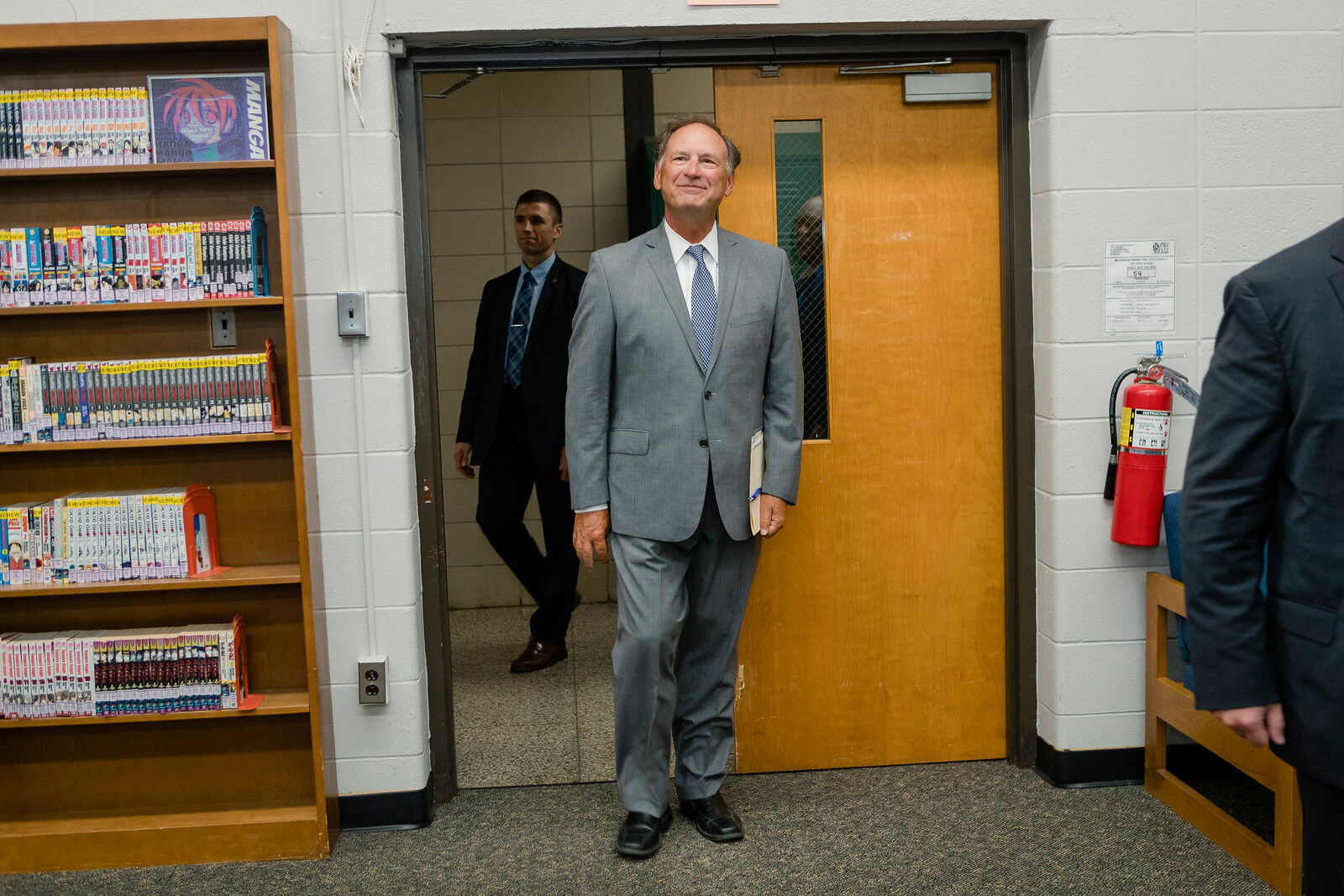 Steinert High dedicates library to alumnus Supreme Court Justice Samuel Alito