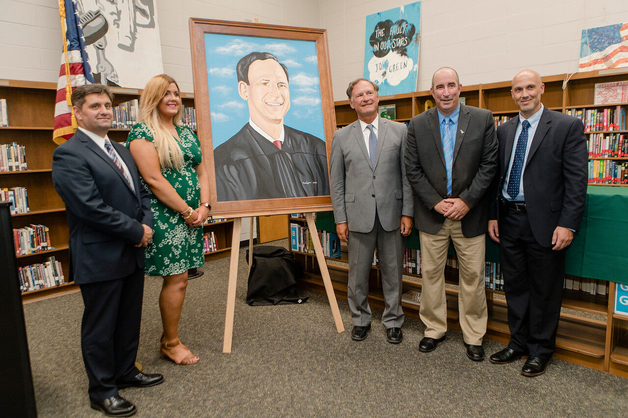 Steinert High dedicates library to alumnus Supreme Court Justice Samuel Alito