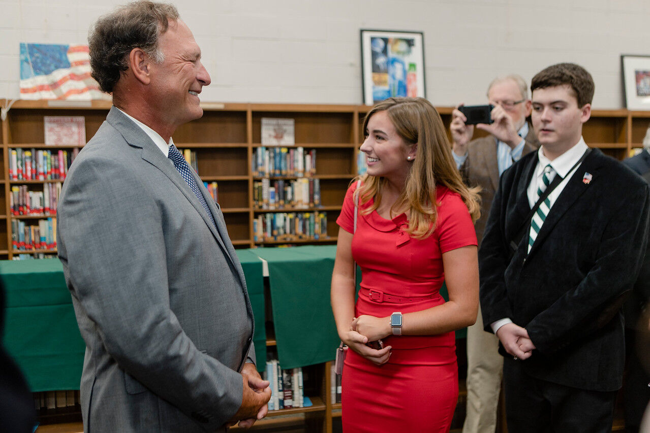 Steinert High dedicates library to alumnus Supreme Court Justice Samuel Alito