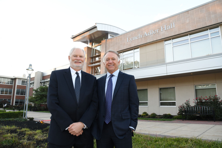 Rider alumnus donates $5.5 million, surprises friend by dedicating building in his honor