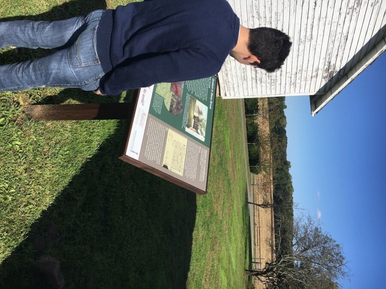 Historical Society of Princeton installs history trail at Updike Farmstead