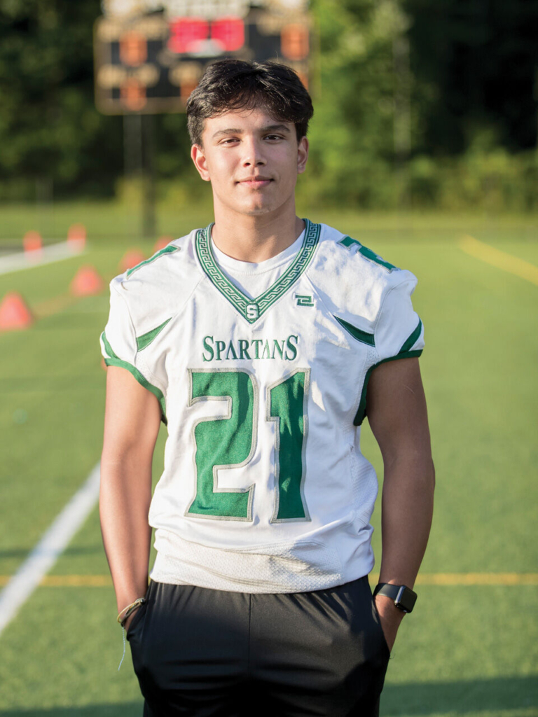 Now a senior, Steinert’s Xavier Roman makes presence known