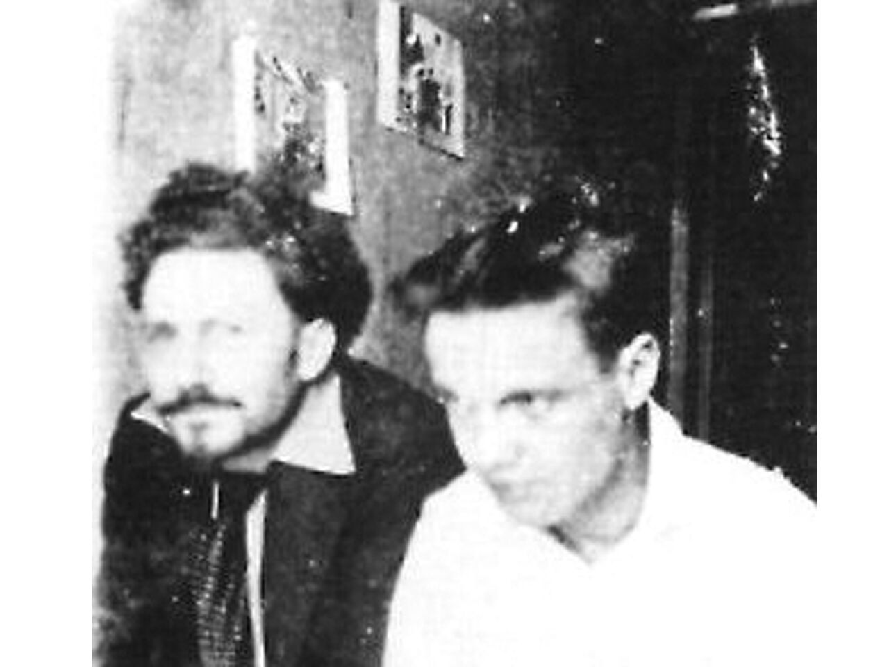 from Left — Ezra Pound and George Antheil in Pris 1923 II