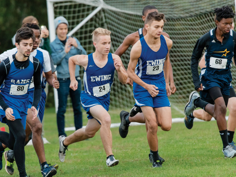 Influx of new runners bolster Ewing High School cross country