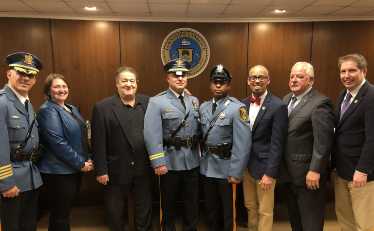 Lawrence Township police officer promoted to lieutenant