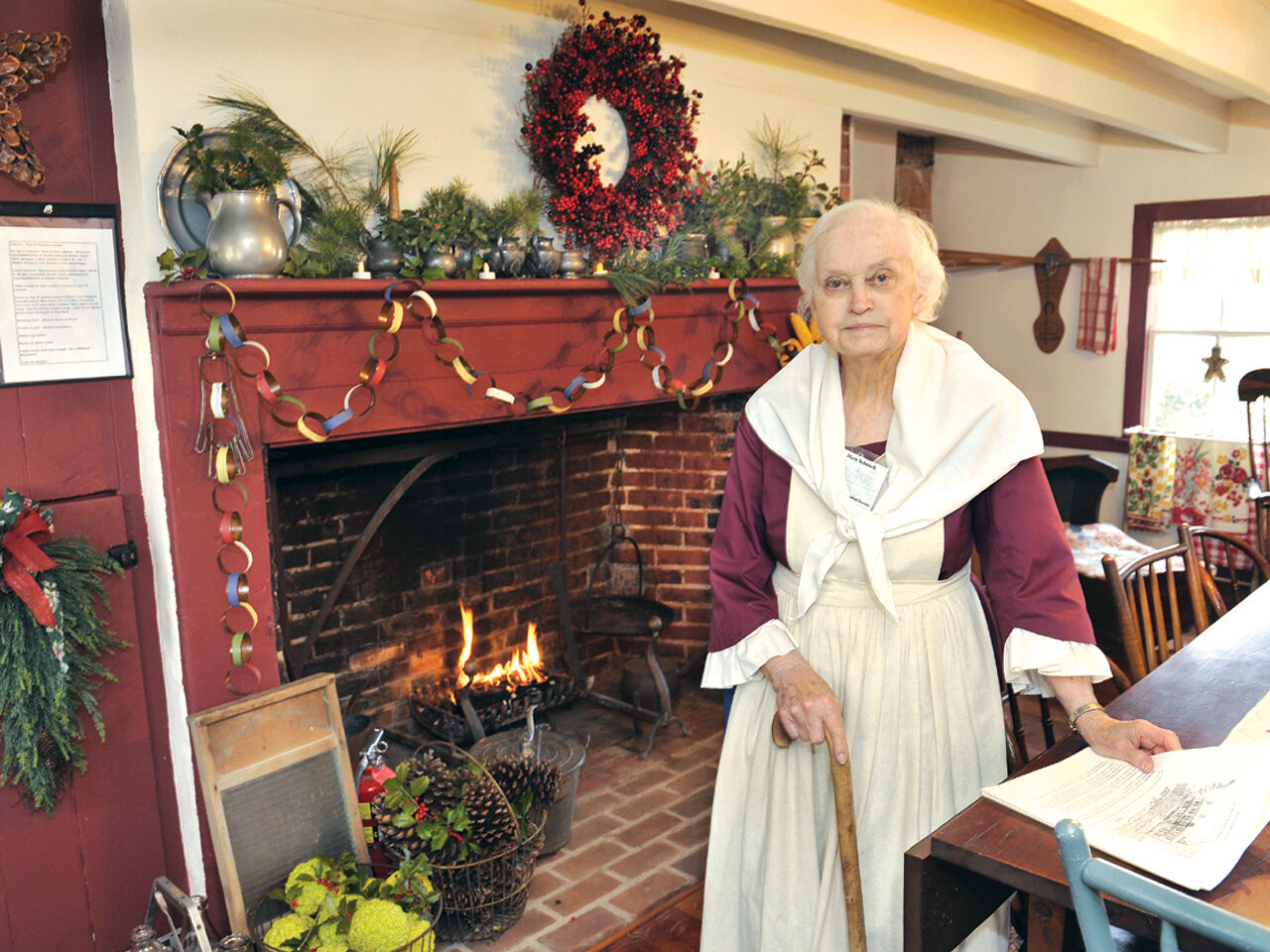 4 mary schenck in old kitchen