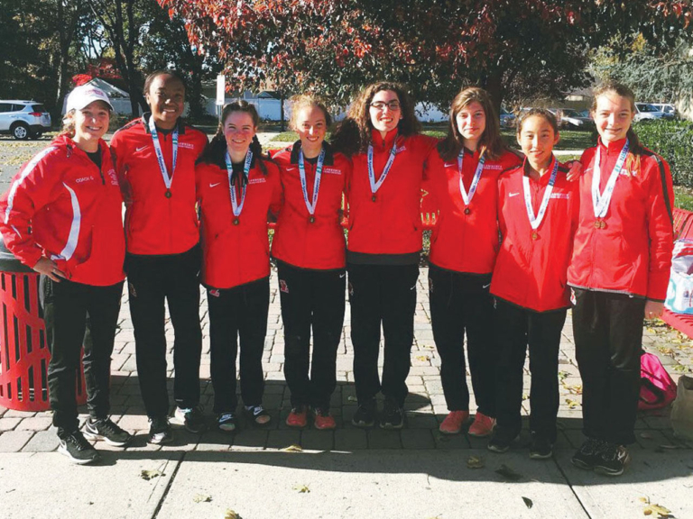 Lawrence High girls’ cross country continues going the distance