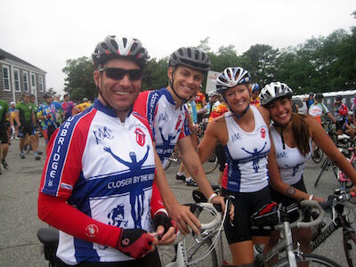 Lawrence resident rides over 500 miles for cancer research