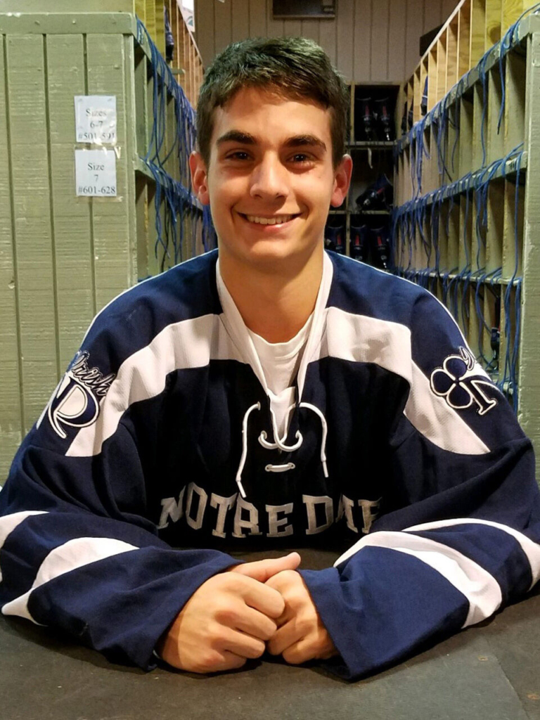 Jack Govan keeps Notre Dame hockey a family tradition
