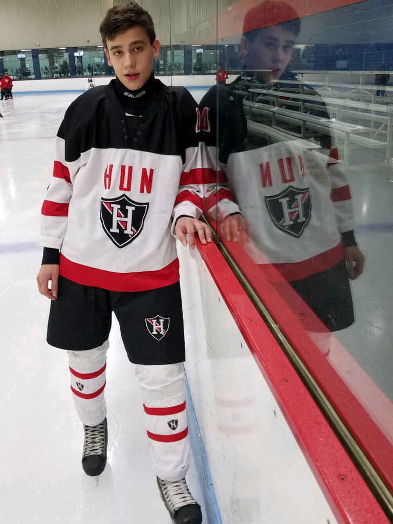 Well-traveled Eddie Evaldi settles in with Hun ice hockey