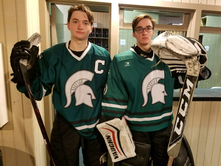 Malik brothers anchor Steinert High ice hockey team