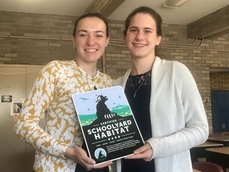 Environmental habitat at Villa Victoria Academy gets certified