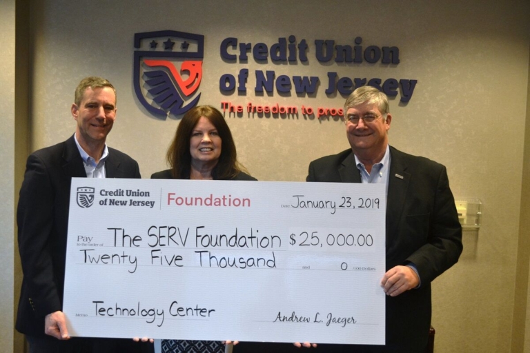 CUNJ donates to SERV technology center