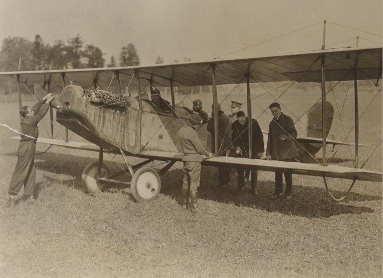 Lawrence Library talk, art exhibit highlights the Flyboys of Princeton