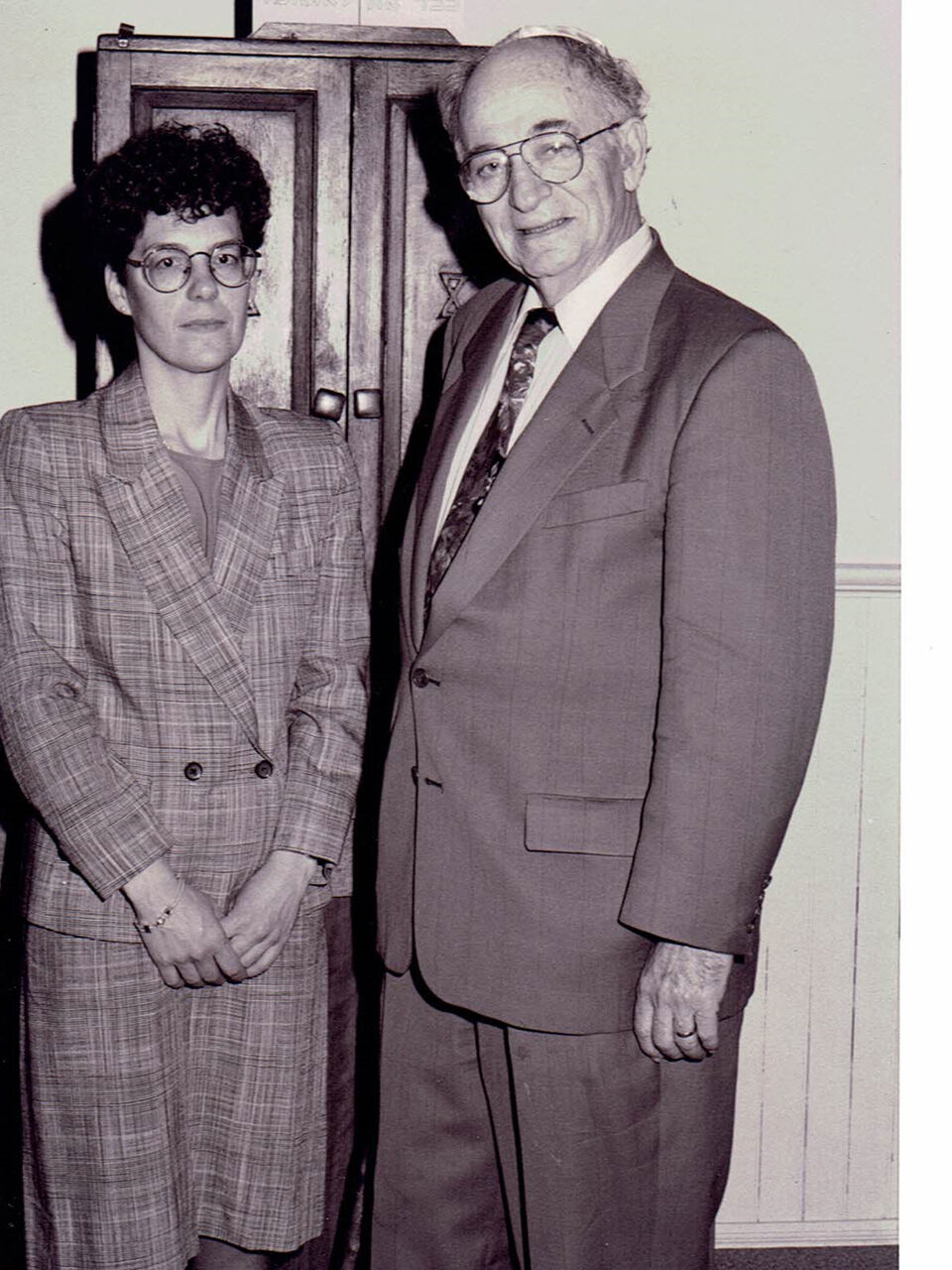 Rabbi Ellen Greenspan and Cantor Nate