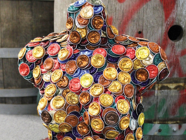 BSB Gallery art installation goes green