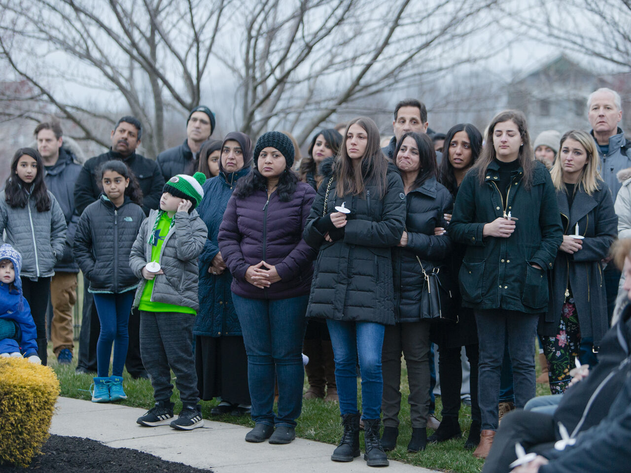 PHOTO GALLERY: Hundreds attend candlelight vigil for Robbinsville’s Samantha Josephson