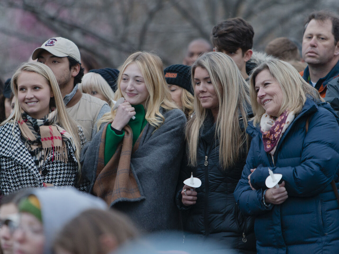 PHOTO GALLERY: Hundreds attend candlelight vigil for Robbinsville’s Samantha Josephson