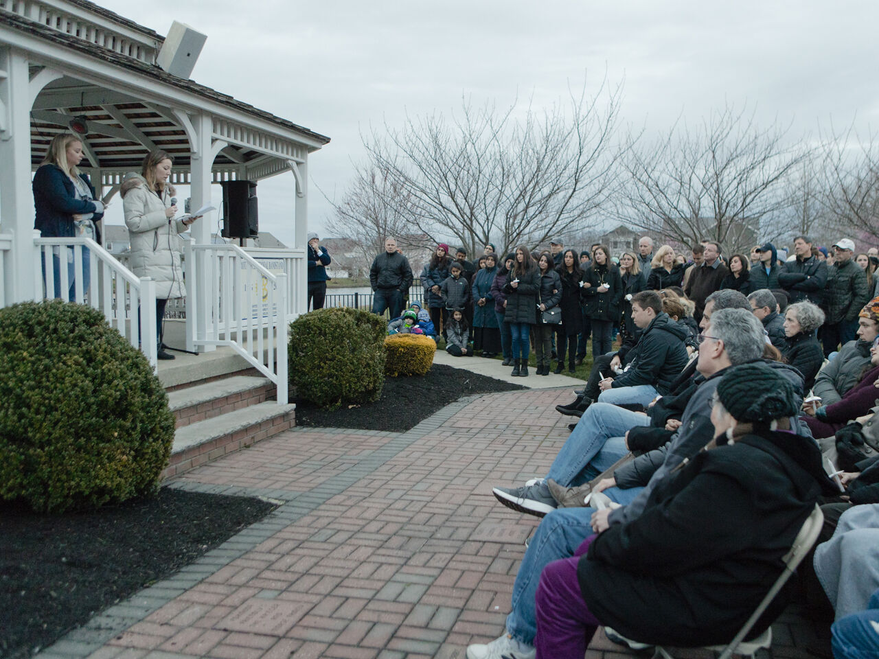 PHOTO GALLERY: Hundreds attend candlelight vigil for Robbinsville’s Samantha Josephson