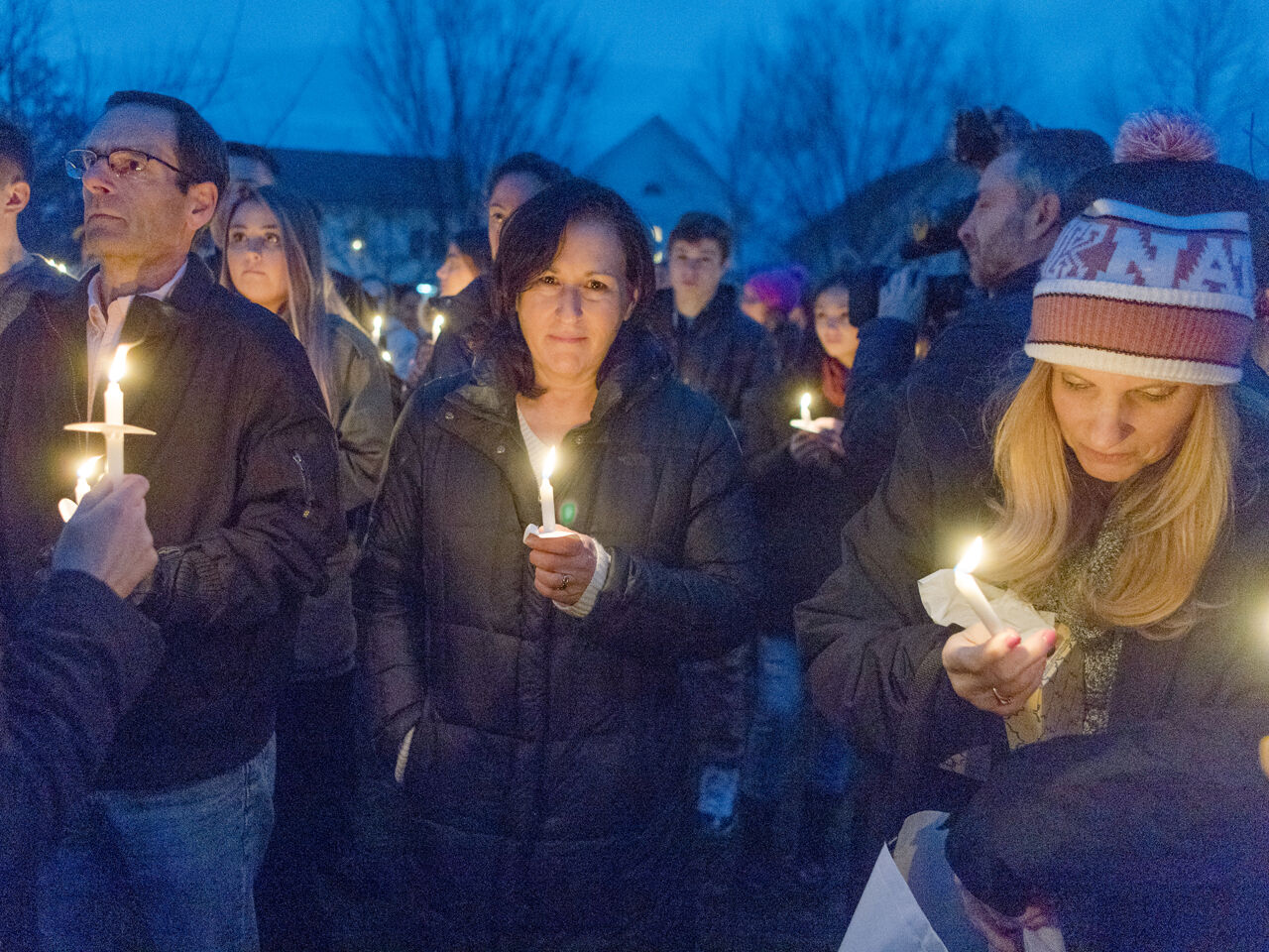 PHOTO GALLERY: Hundreds attend candlelight vigil for Robbinsville’s Samantha Josephson