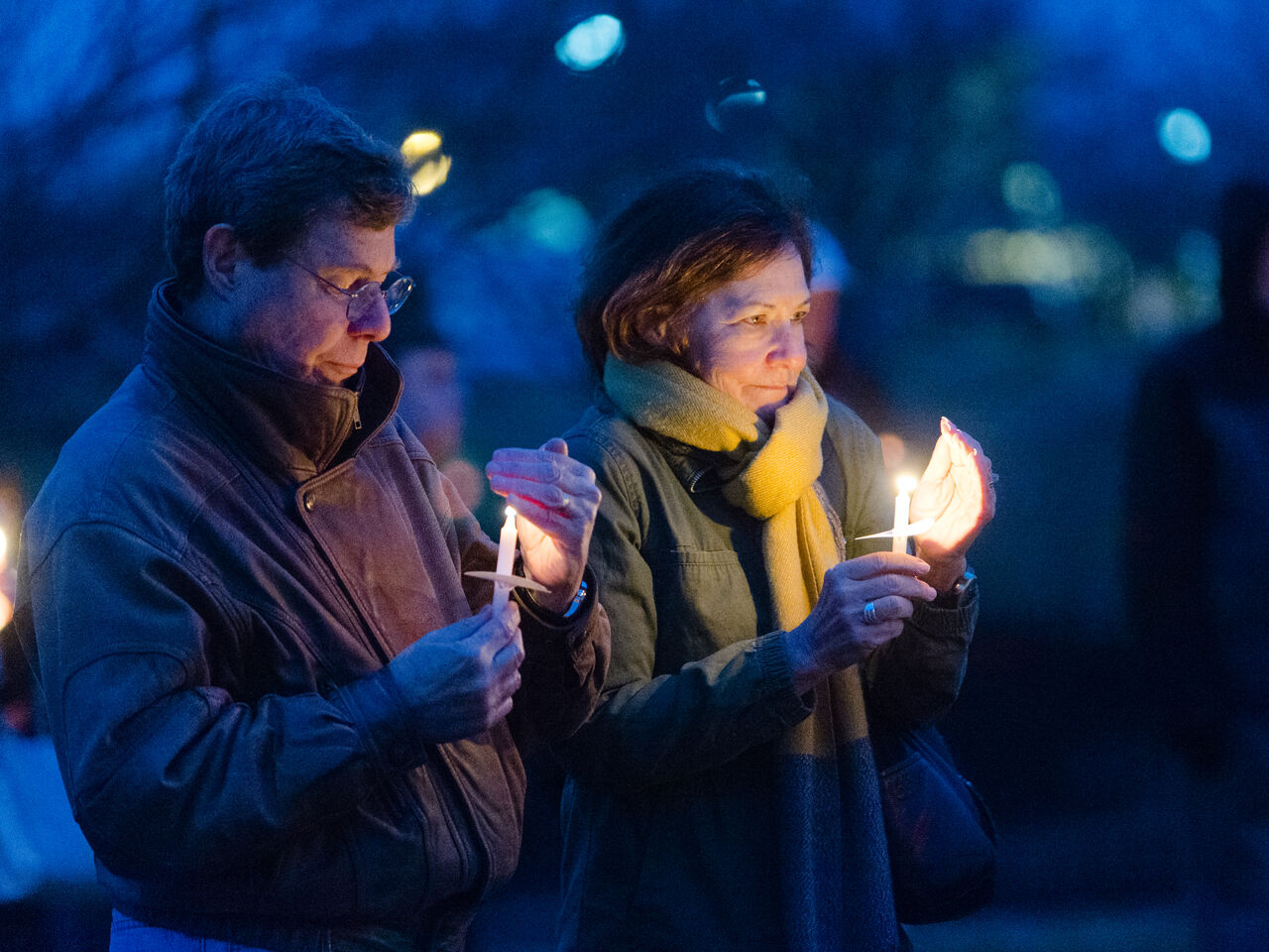 PHOTO GALLERY: Hundreds attend candlelight vigil for Robbinsville’s Samantha Josephson