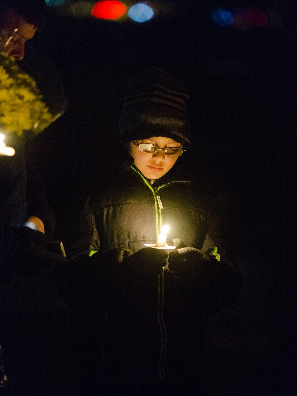 PHOTO GALLERY: Hundreds attend candlelight vigil for Robbinsville’s Samantha Josephson