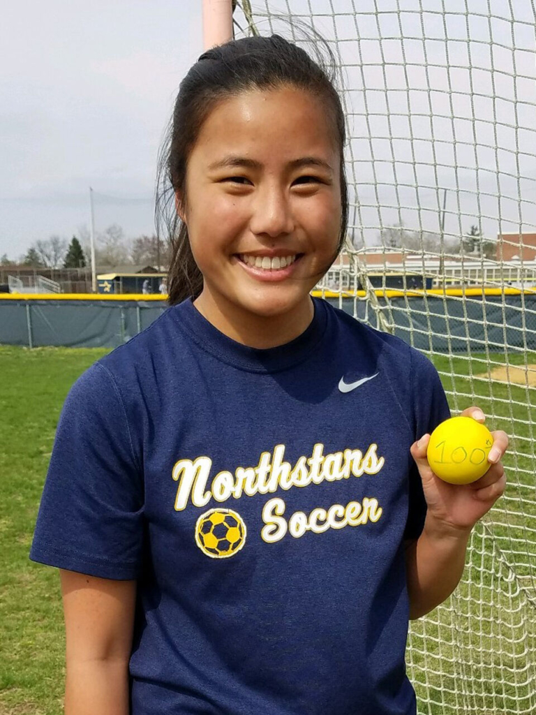 Michaela Donnelly first 100-goal scorer in Nottingham High lacrosse history