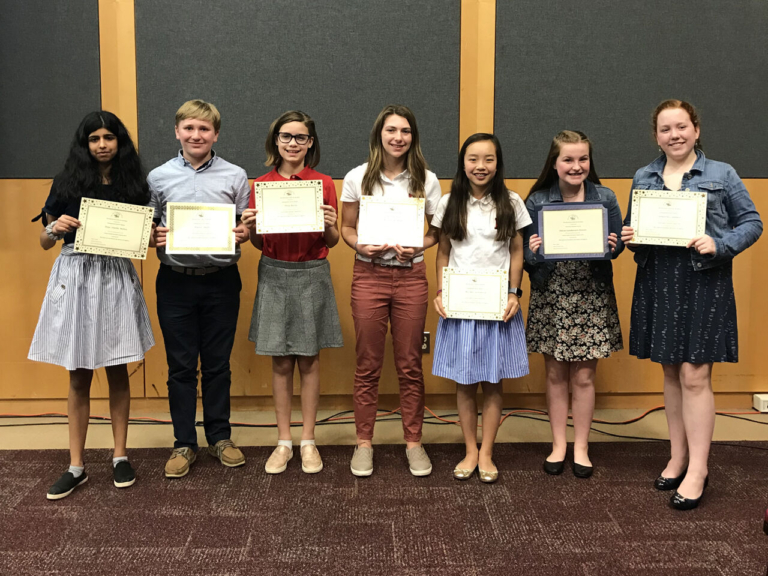 7th grader from The Pennington School takes first in Library of Congress contest