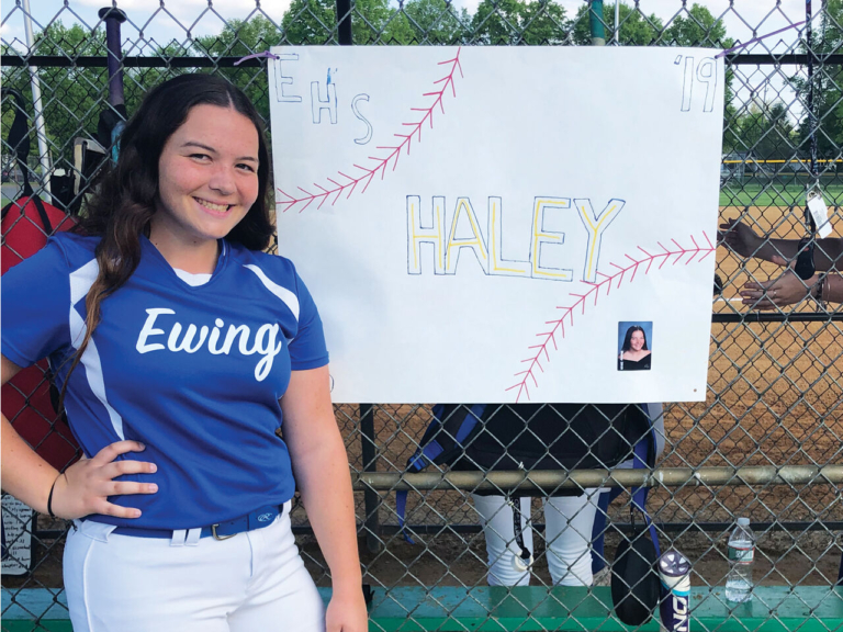 Shortstop Haley Allen an important part of Ewing High softball lineup