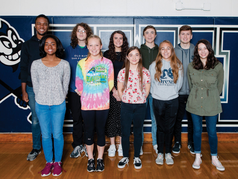 Ewing High School academic top 10 students share their future plans