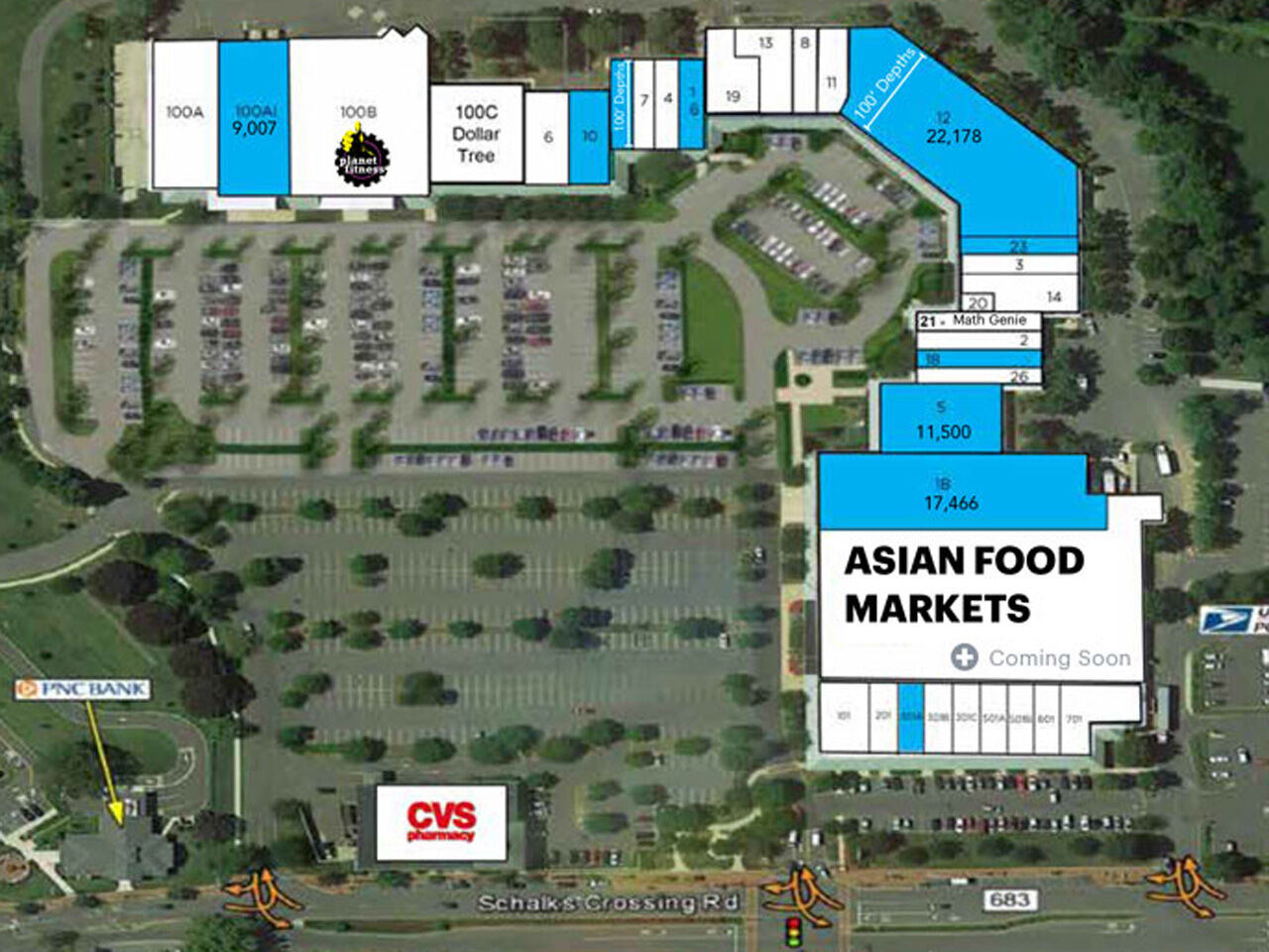 Asian markets plainsboro plaza plan