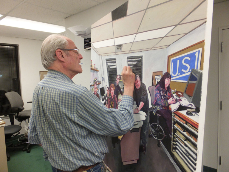 Mel Leipzig puts Trenton artists and residents on exhibit