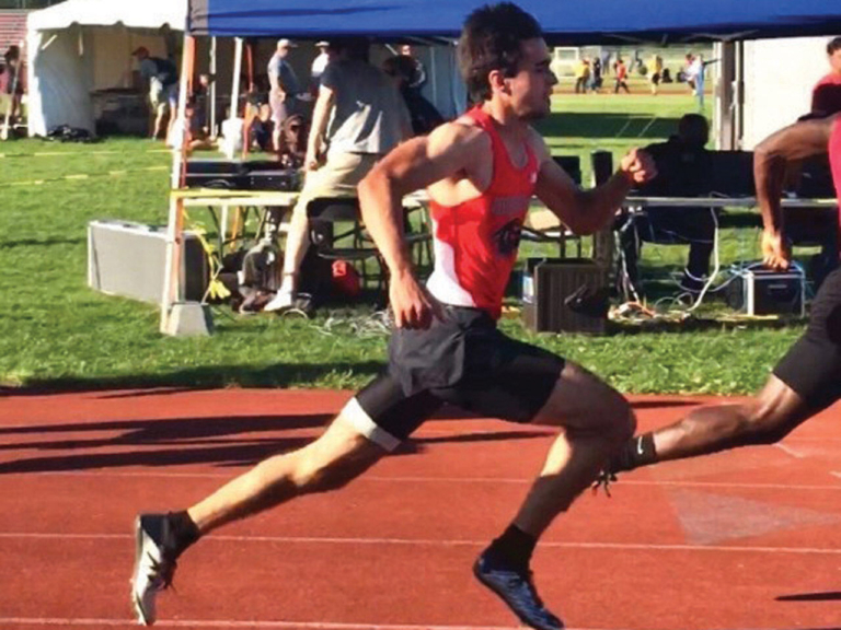 Record-setting CJ Ondy puts his speed to good use for Robbinsville High track team