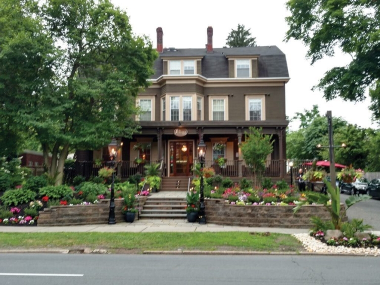 Dining al fresco? Not at the Peacock Inn