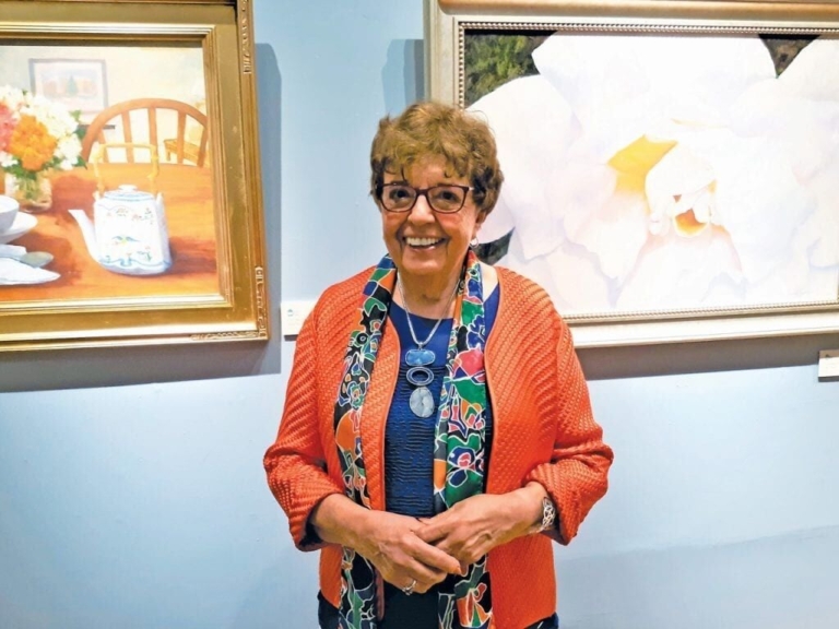 Portrait of an artist and writer: Janet Purcell