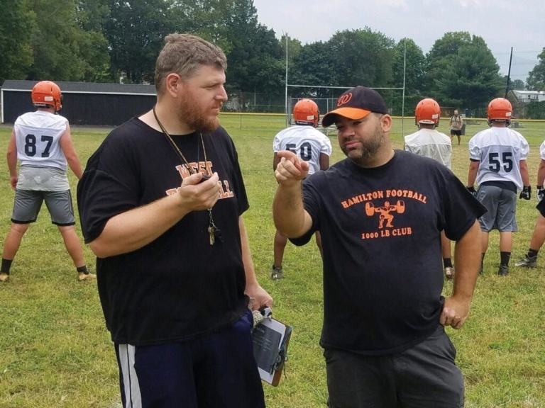 Mike Papero living his dream as Hamilton West football head coach