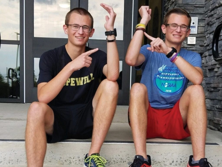 Fowler brothers give Hopewell cross country twice the leadership