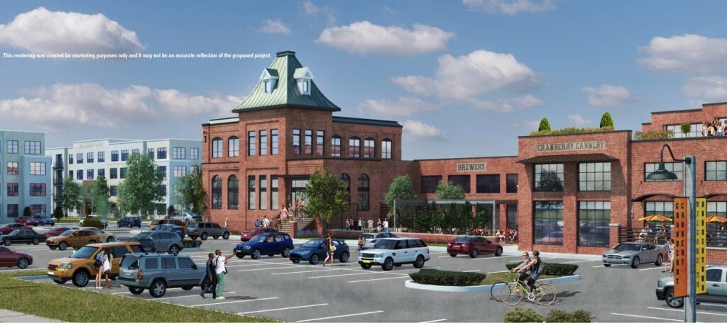 Cranberry cannery rendering wide