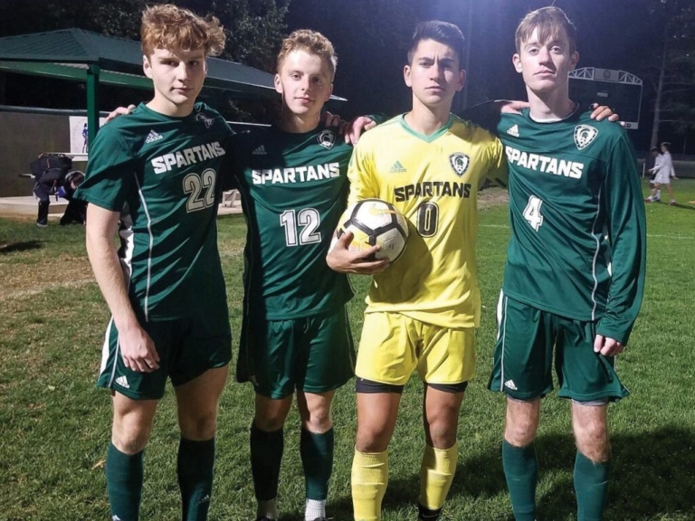 ‘The Red Menace’ anchor solid Steinert soccer team