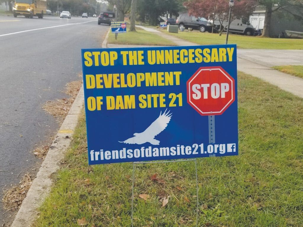 2019 11 HP Dam Site sign
