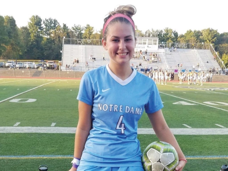 Notre Dame’s Bella Pesce feels at home at midfielder