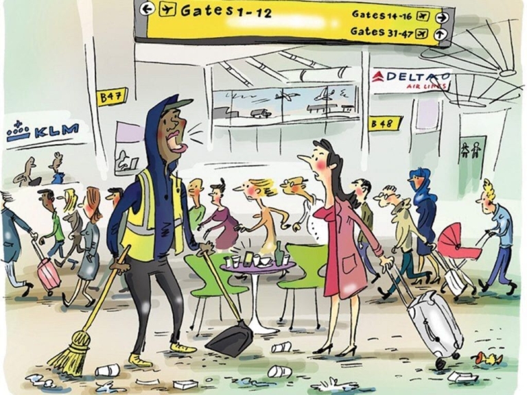 Pia de Jong: The sounds of God at the airport