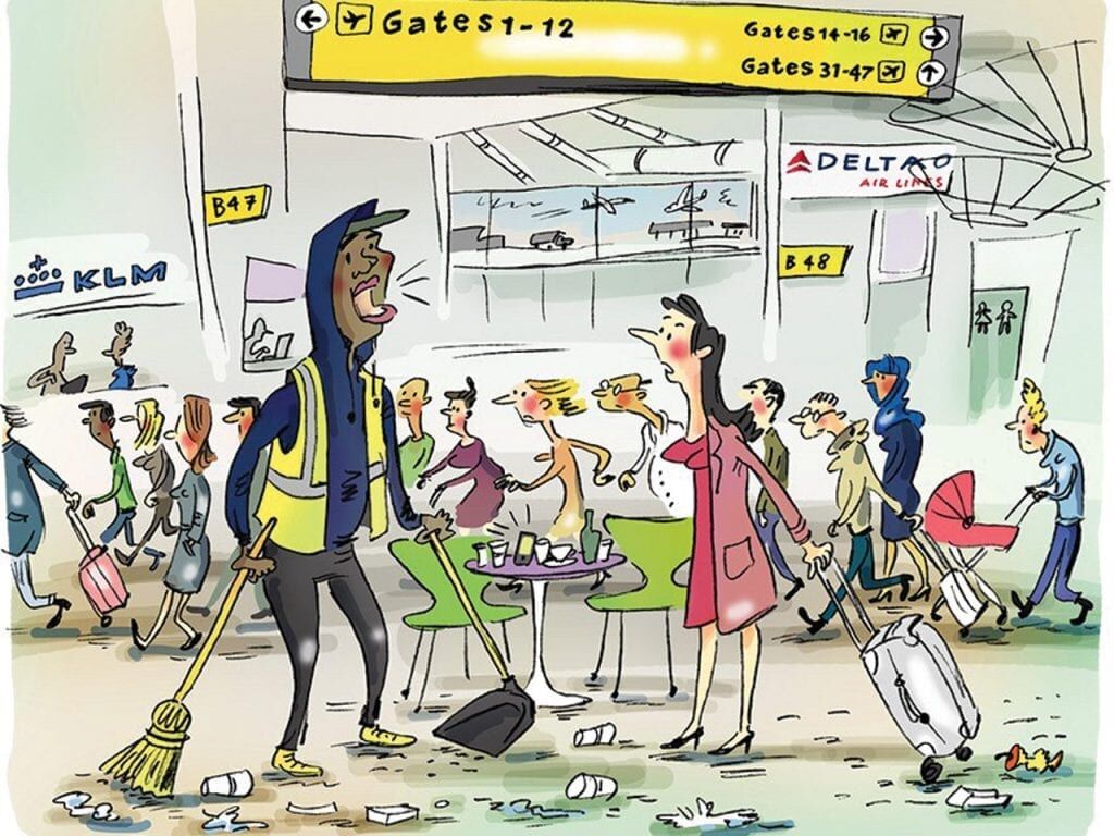 God at the Airport (Eliane)