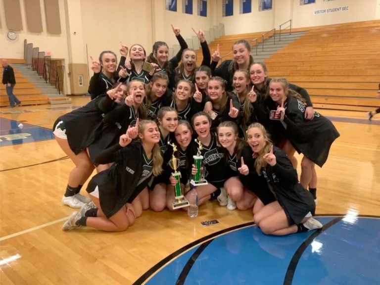Steinert High cheerleading wins CVC grand championship