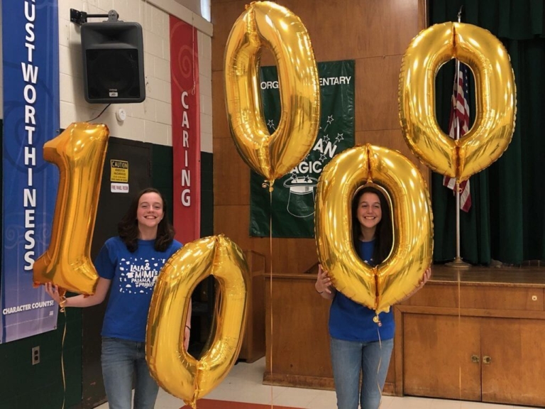 Lala and Mimi’s Pajama Project donates 10,000th pair of PJs