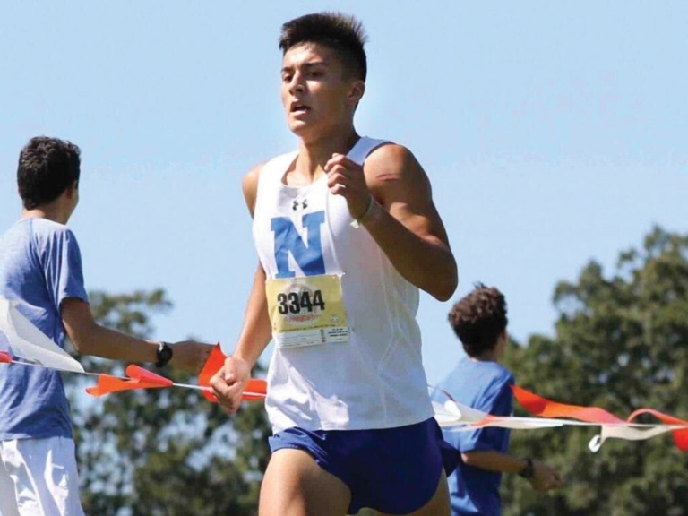 WW-P North’s Luke Johnson makes transition from football to cross country